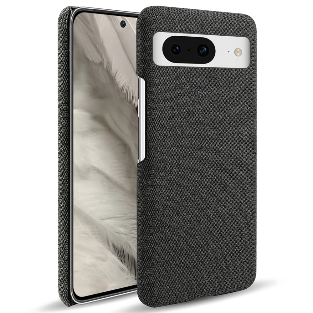 For Google Pixel 8 Case Solid Color Cloth Texture Hard PC Protective Phone Cover For Google Pixel 8 Case Solid Color Cloth Texture Hard PC Protective Phone Cover